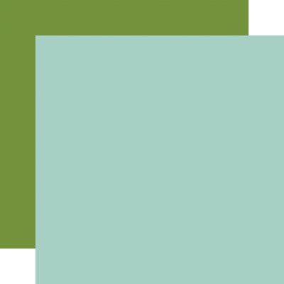 Echo Park Birthday Salutations Cardstock - Mint/Green